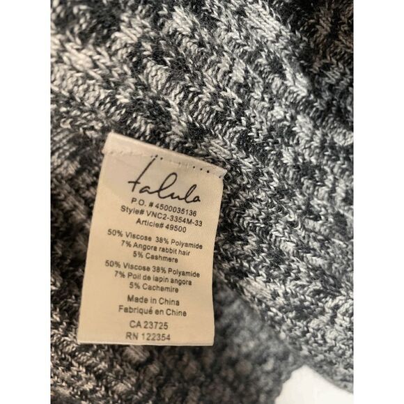 Talula Open Marbled Angora Rabbit Cashmere Blend Cardigan - Picture 5 of 6